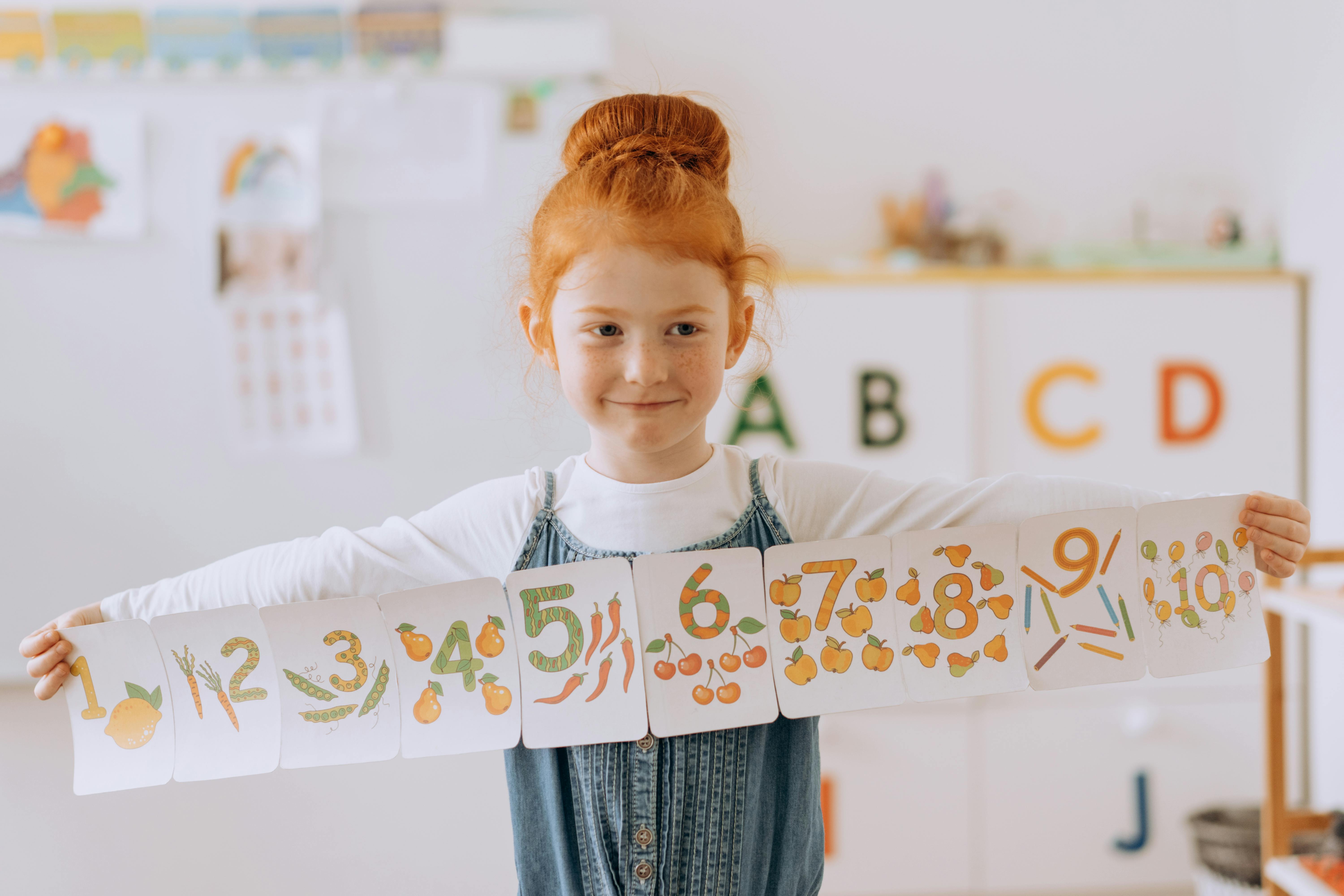 Kindergarten starting to learn math